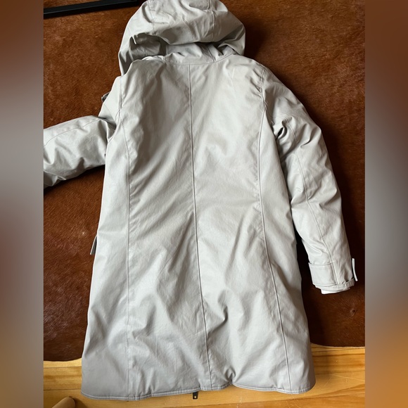 M0851 New coat beige grey winter -30degrees sz 8 - Picture 9 of 9